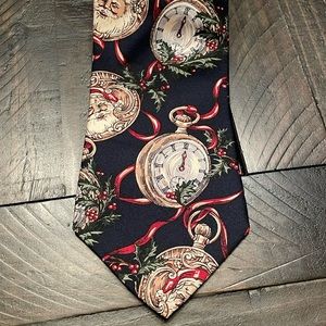 All Silk holiday silk tie.